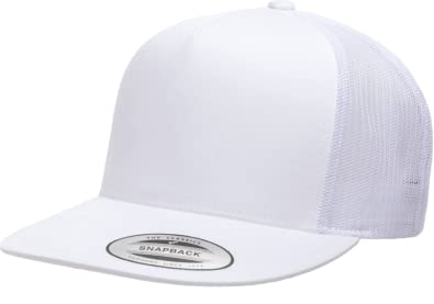 Flexfit Adjustable Snapback Classic Trucker Hat 6006 (White) XX-Large