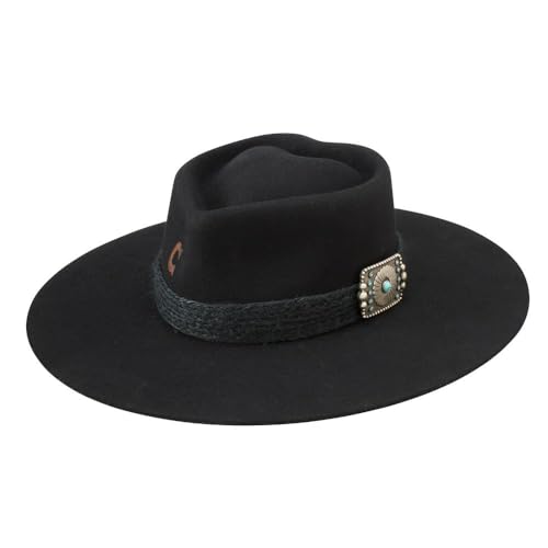 Charlie 1 Horse C1H Fling Black 4 Brim Fashion Hat