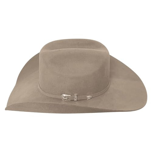 Bullhide Rodeo Round Up Felt Collection Legacy 8X Cowboy Hat in Size 7 5/8 Desert Tan