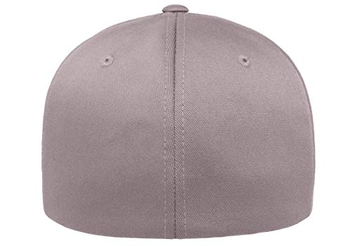 Flexfit Men's Athletic Baseball Fitted Cap, Gray, XXL