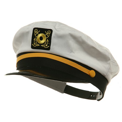 Broner Adjustable Captain Yacht Cap One Size Snap Back