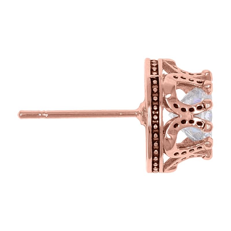 Montana Silversmiths Western Lifestyle Rose Gold Earrings (Sunlit Lucky Water)