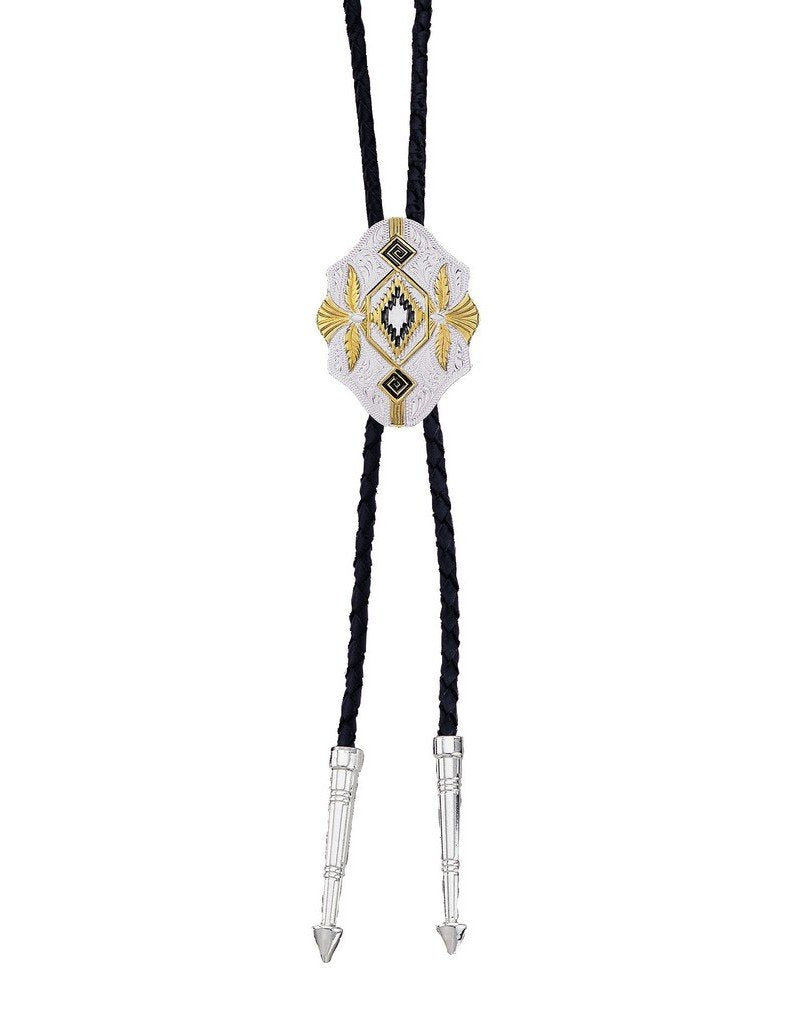 Montana Silversmiths Western Lifestyle Bolo Tie (Southwest Scalloped)