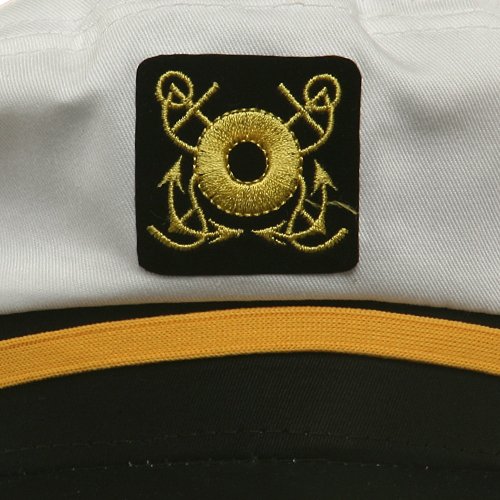 Broner Adjustable Captain Yacht Cap One Size Snap Back