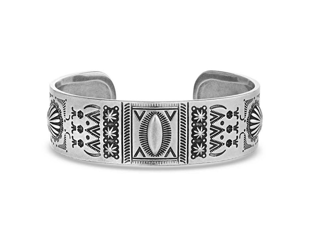 Montana Silversmiths Women's Southwest Lifestyle Cuff Bracelet (Southwestern Symbols)