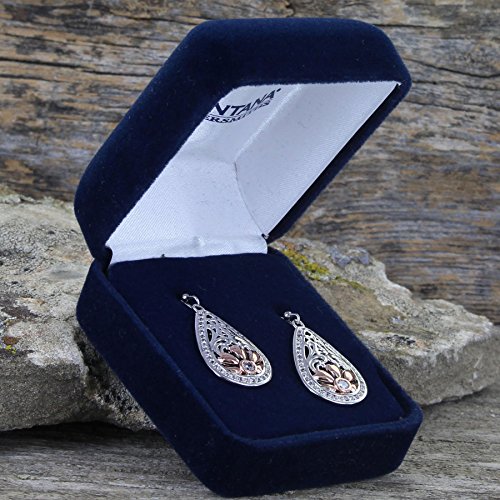 Montana Silversmiths Gates of the Mountains Wildflowers Earrings - ER3941