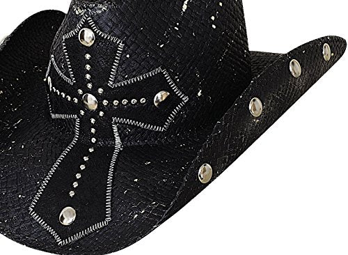 'Bullhide Hats No Mercy Cowboy Hat - Small - Black - 2667BL'