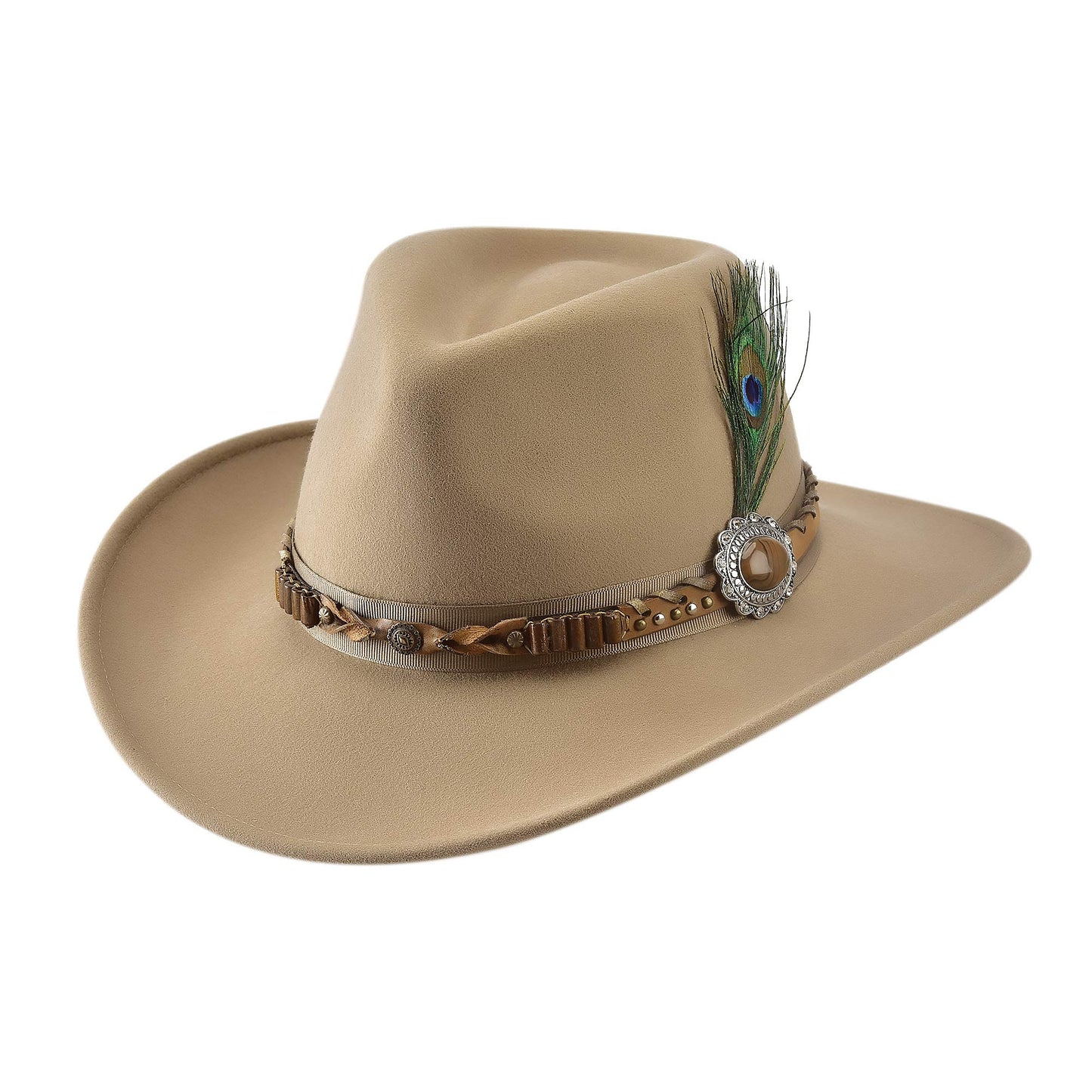 Bullhide Rumours Premium Wool Western Couture (Small) Camel