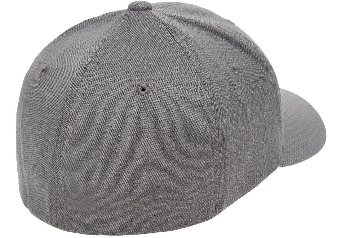Flexfit 6477 Wool Blend Cap - Large/X-Large (Gray)