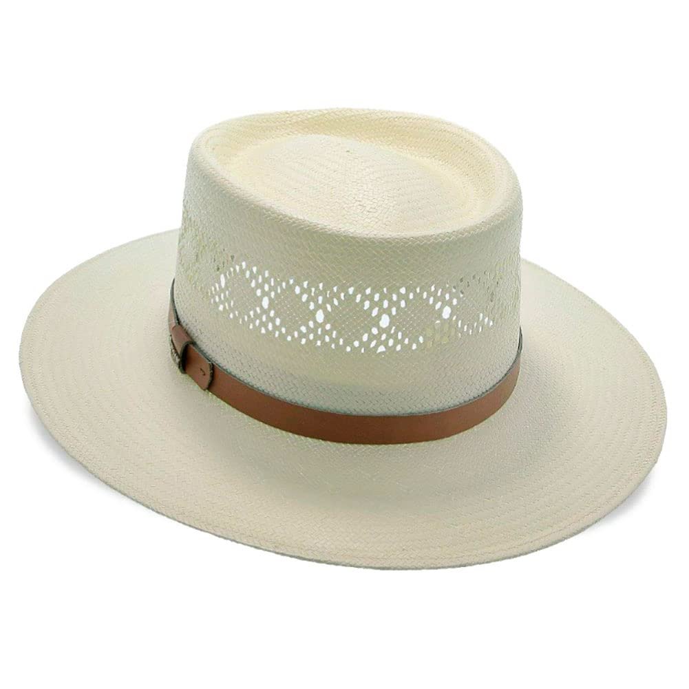 Stetson Natural Brentwood Vented Straw Outdoor Hat OSBTWD-0230