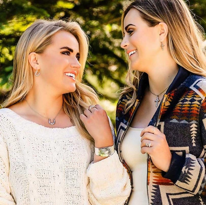 Montana Silversmiths Heartfelt Luck Horseshoe Earrings - ER5700