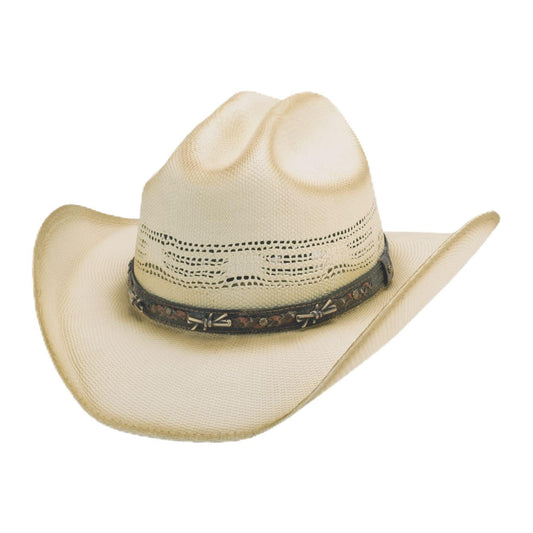 Bullhide Fashion Straw Collection Barb Wire Cowboy Natural Hat