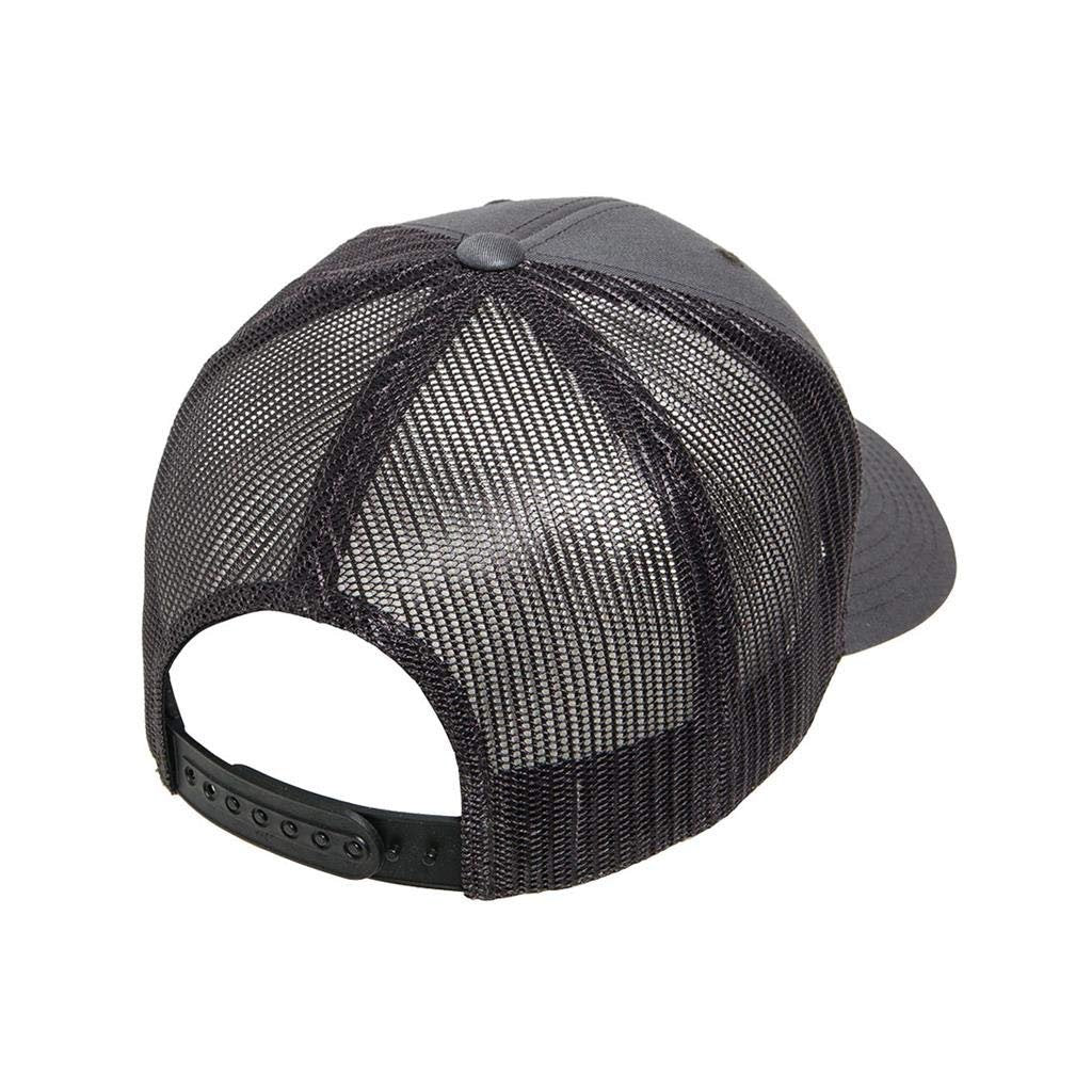 YP 6606 Curved Bill Trucker Mesh Snapback Hat with No Sweat Hat Liner