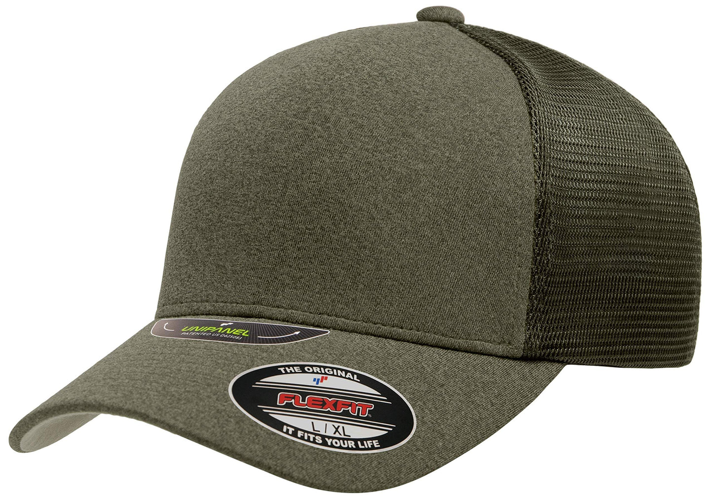 Flexfit Melange Unipanel Trucker Cap