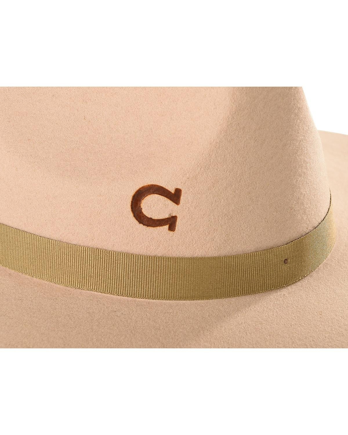 Charlie 1 Horse Women's Black Highway Fashion Hat 3 3/4in Brim
