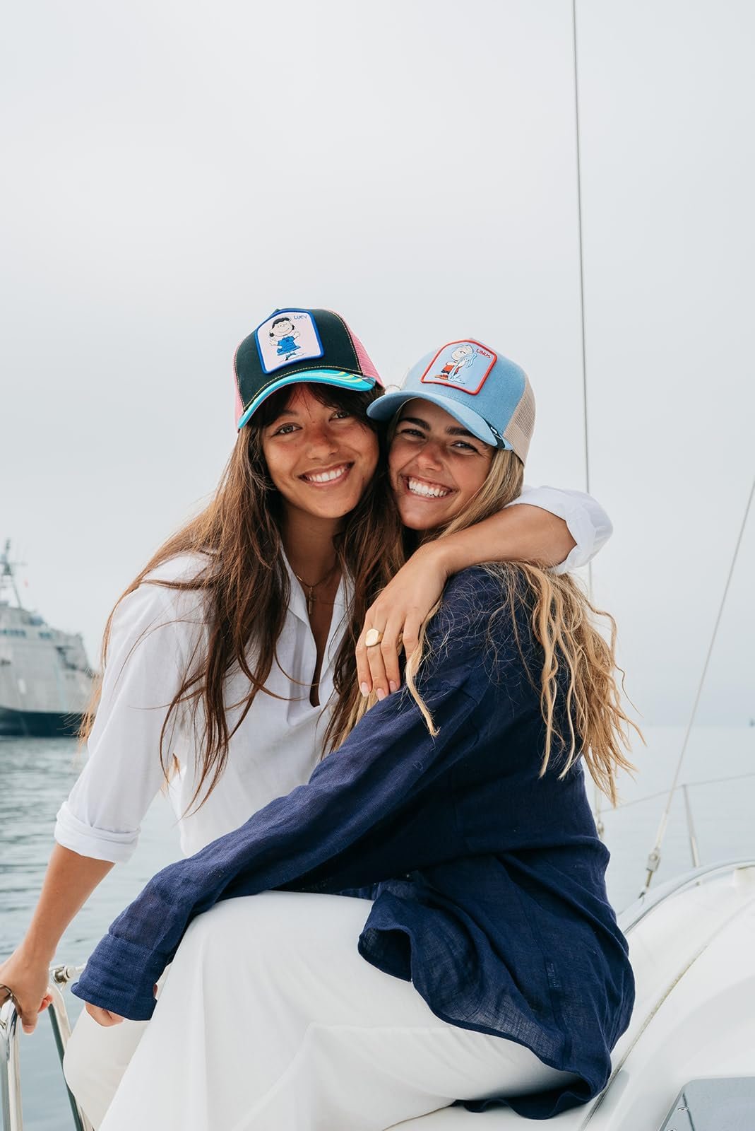 Peter Grimm Peanuts Cartoon Collection Trucker Hat - Adjustable Baseball Cap