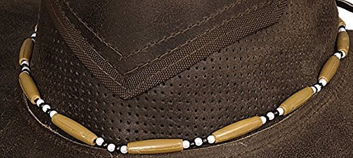 Montecarlo Bullhide Hats KANOSH Leather Western Cowboy Hat (Small)