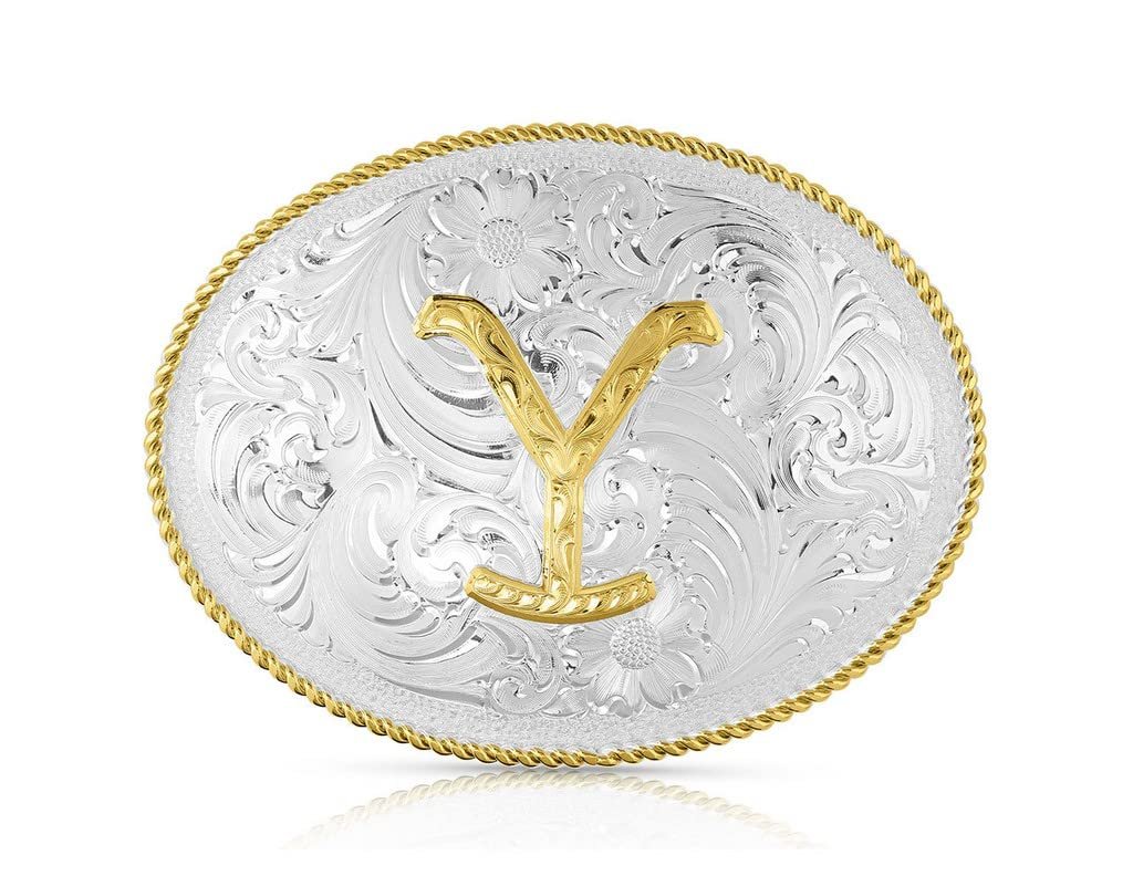 Montana Silversmiths Silver Belt Buckle