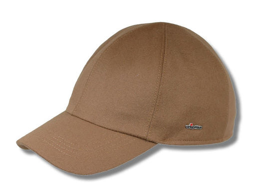 Wigens Kent Edgar Loro Piana Coated Wool Baseball Cap with Earflaps