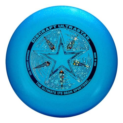 Discraft Ultrastar Ultimate Discs 1 & 2 Packs, Standard Size, for Competitive & Casual Play