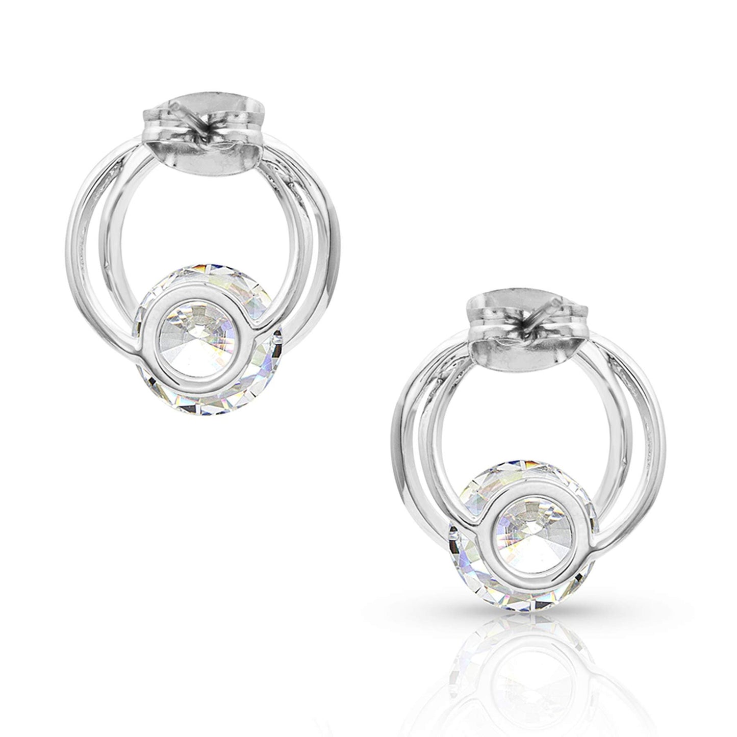Montana Silversmiths Western Lifestyle Inspired Post/Stud Earrings (Twisting Hold)