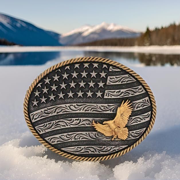 Montana Silversmiths Silver Belt Buckle