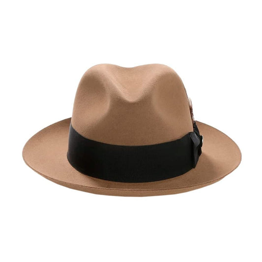 Stetson Temple Fur Felt Fedora Hat