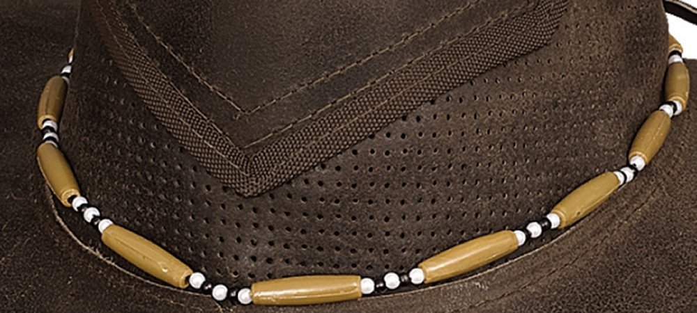 Montecarlo Bullhide Hats KANOSH Leather Western Cowboy Hat (Small)