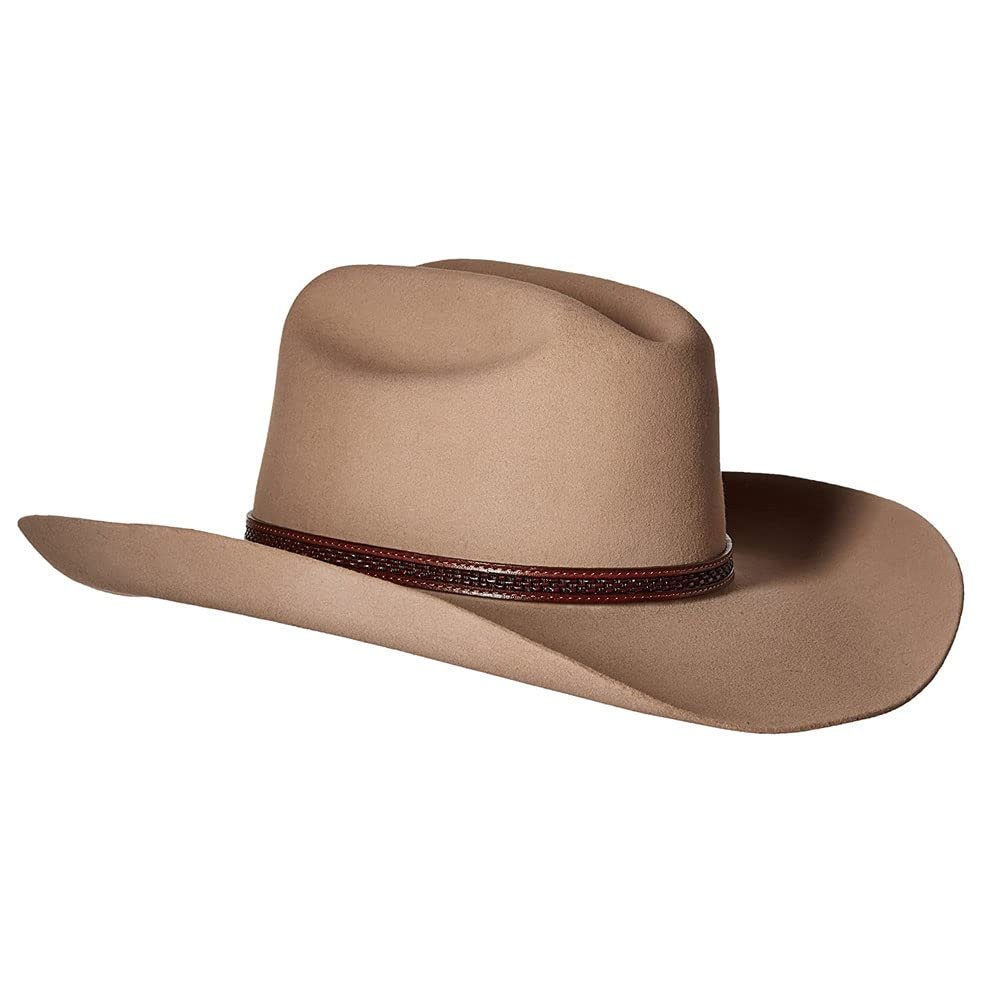 Stetson Men's Cowboy Marshall Hat, Tan, 7.5