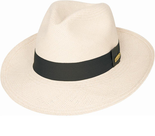 Bullhide Hats - Long Island - Genuine Panama Straw Fedora Hat Size: Large