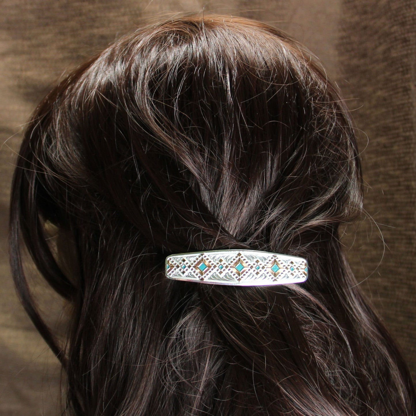 Montana Silversmiths Western Lifestyle Made in the USA Barrette (Southwestern)