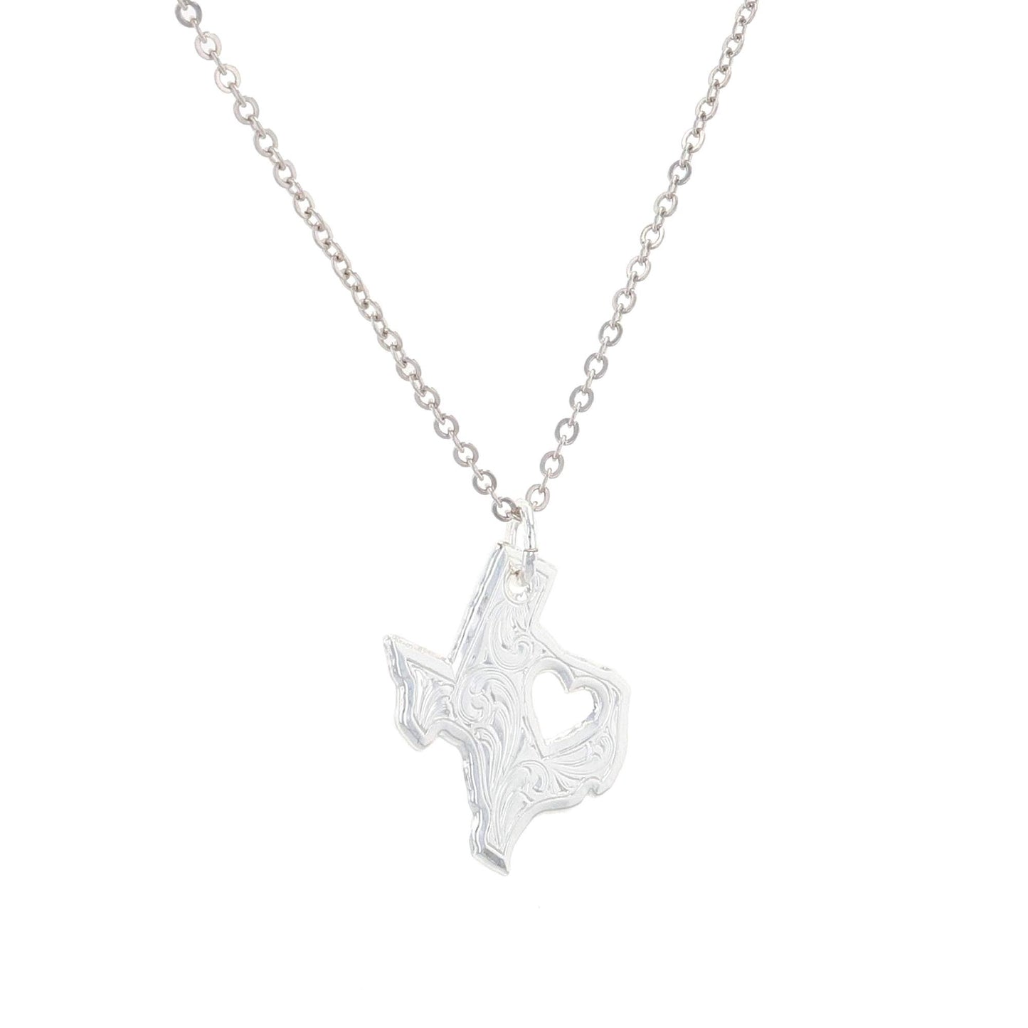 Montana Silversmiths I Heart Texas Necklace (NC2370TX)