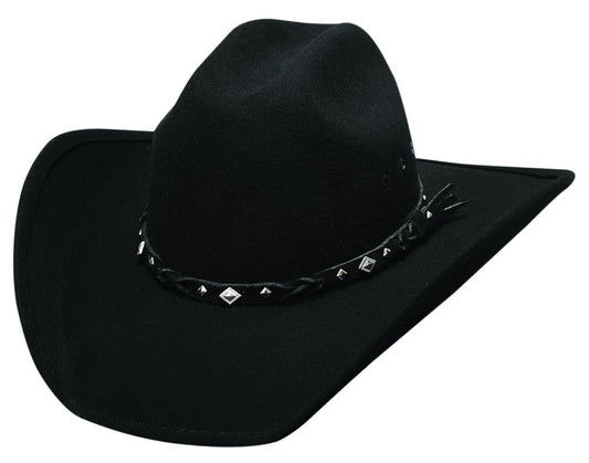 Bullhide Hats 0601BL Country Heritage Black Cowboy Hat