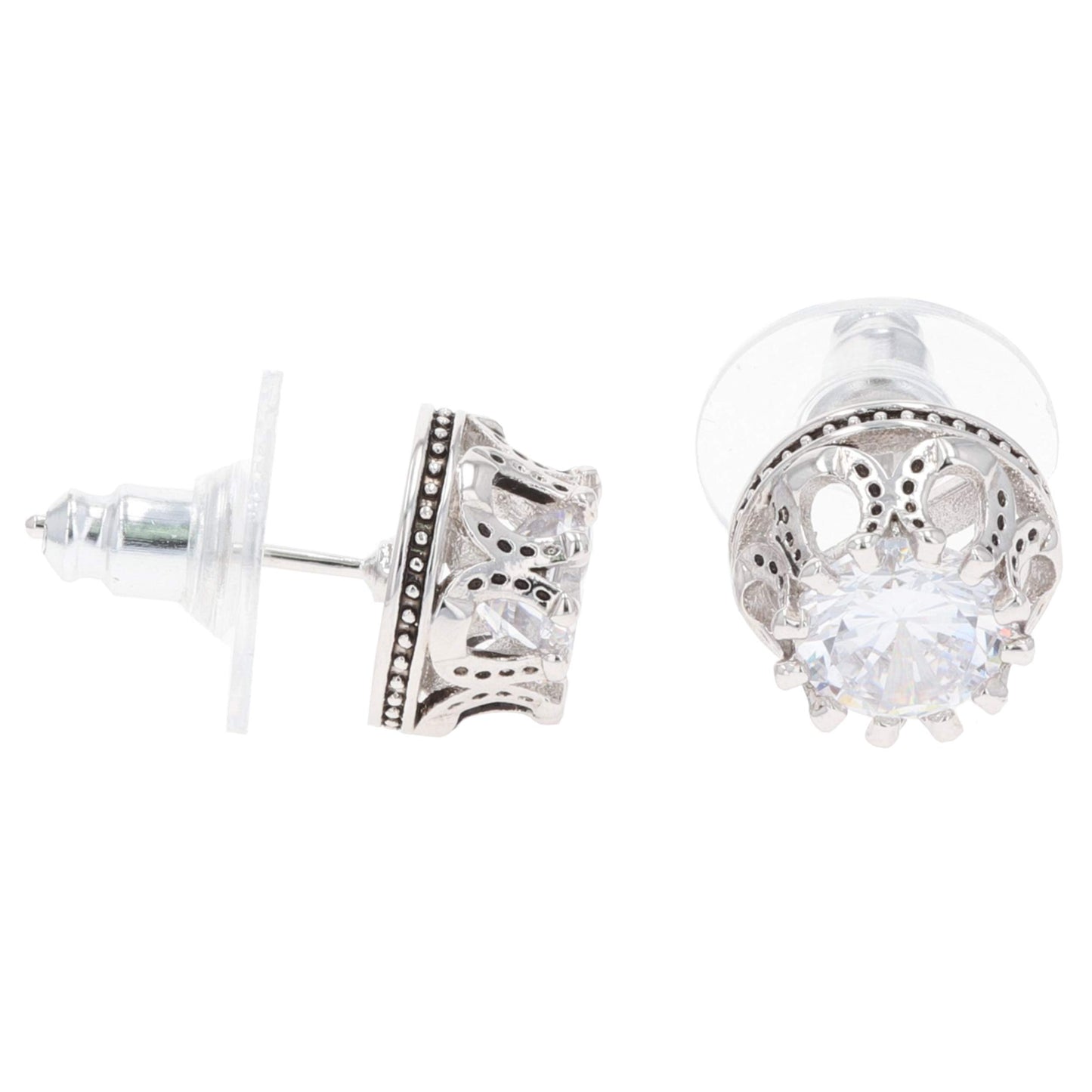 Montana Silversmiths Western Lifestyle Horseshoe Earrings (Lucky Water Horseshoe)