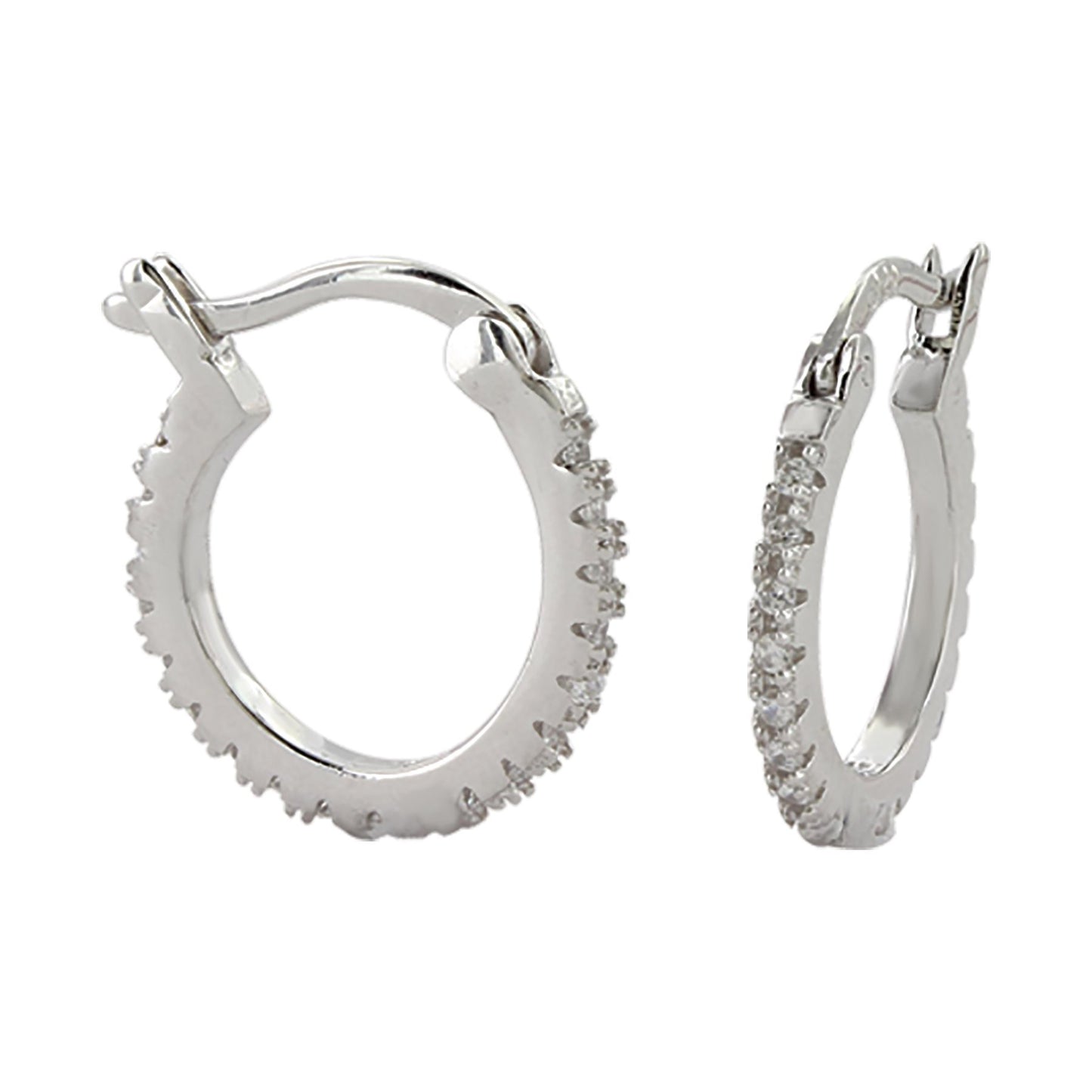 Montana Silversmiths Womens Monta Silversmith Classic Small Hoop Earrings Na