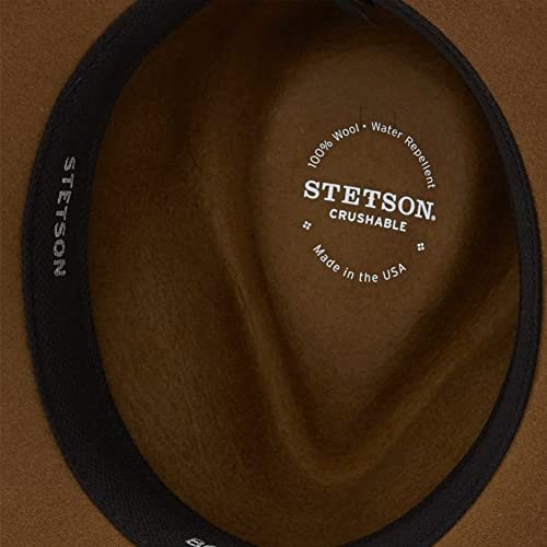 Stetson Men's Bozeman Outdoor Hat, Light Brown, Large