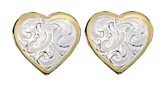 Montana Silversmiths Jewelry Women Earrings Classic Heart ER69G