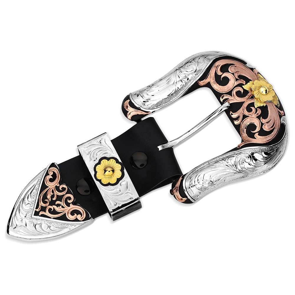 Montana Silversmiths Silver Belt Buckle