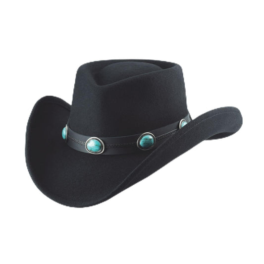 Bullhide Fashion Felt Collection Klamath Cowboy Black Hat