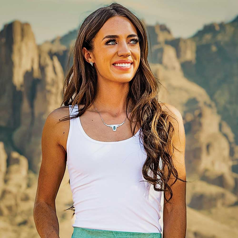 Montana Silversmiths The Longhorn Turquoise Necklace