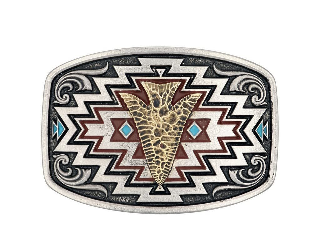 Montana Silversmiths Women's Center Of It All Arrow Belt Buckle - A872