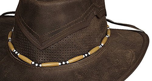 Montecarlo Bullhide Hats KANOSH Leather Western Cowboy Hat (Small)