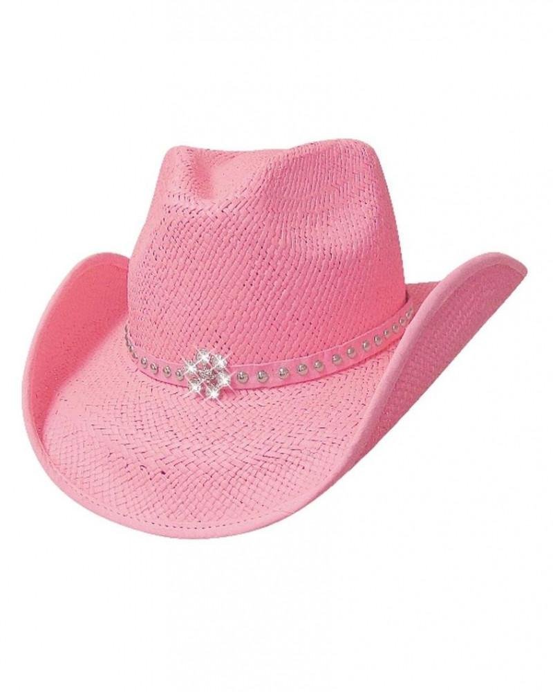 Bullhide “All American Girl” Straw Youth Hat Large/XLarge Pink