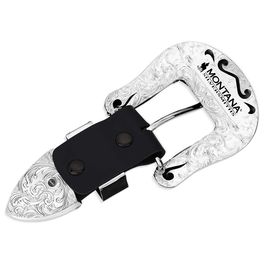 Montana Silversmiths Silver Belt Buckle