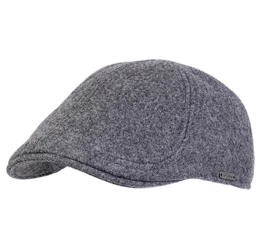 Wigens Men's Classic 100% Melton Wool Pub Cap