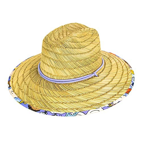 Peter Grimm Peanuts Cartoon Collection, Lifeguard Sun Protetction Straw Sun Hats