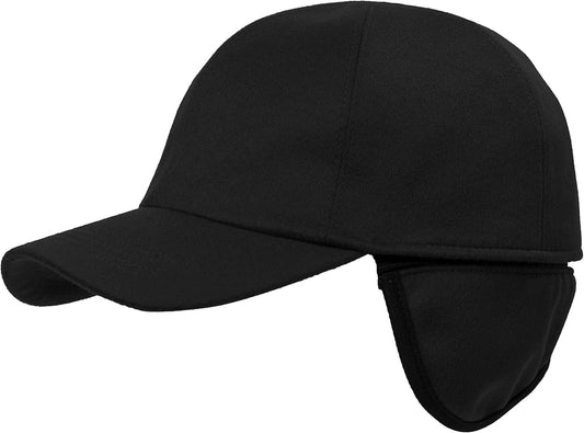 Wigens Kent Wool Baseball Cap (61, Black)