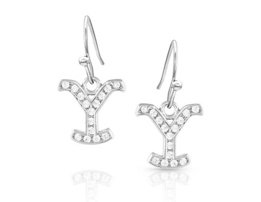 Montana Silversmiths Yellowstone at Night Crystal Earrings