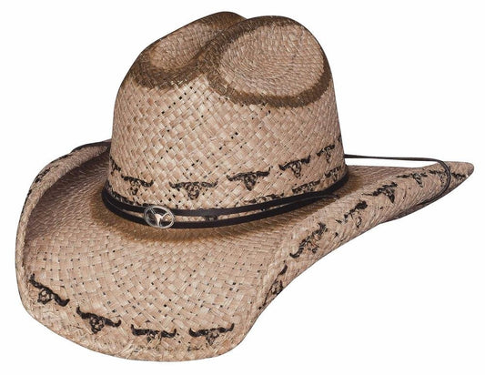 Bullhide Hats 2443 Cowboy Collection Kicking Up Dust Large Natural Cowboy Hat