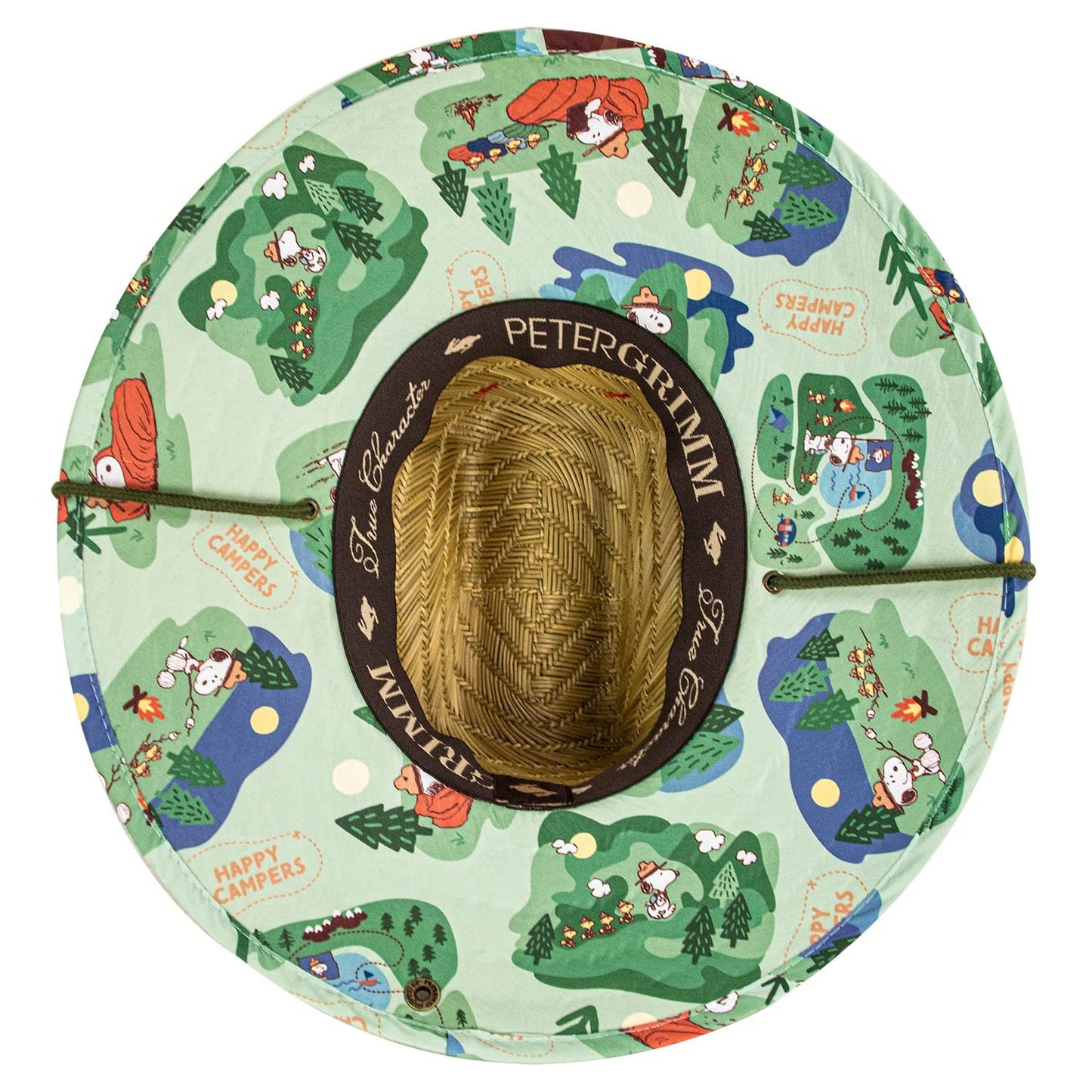 Peter Grimm Peanuts Cartoon Collection, Lifeguard Sun Protetction Straw Sun Hats
